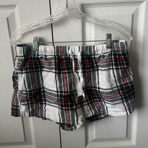 Plaid target PJ shorts